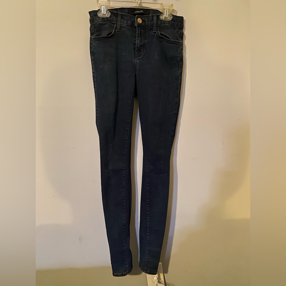 J brand mid-rise skinny leg jeans. (Size S, us 26)